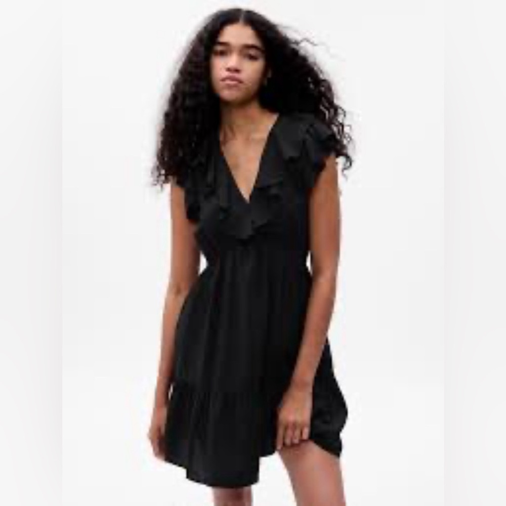NWT Gap Ruffle Tiered Mini Dress